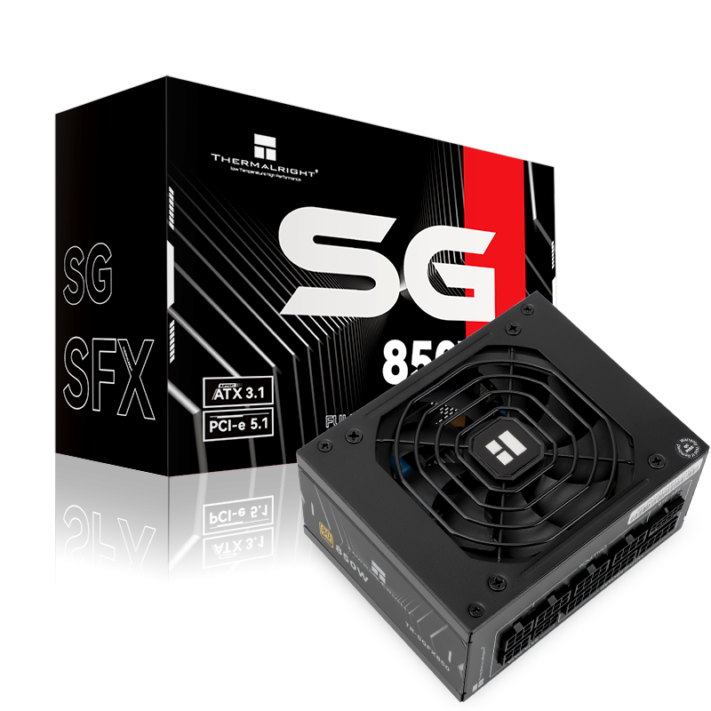 Server Power Supply - 써멀라이트 SGFX850 골드 풀 모듈 SFX