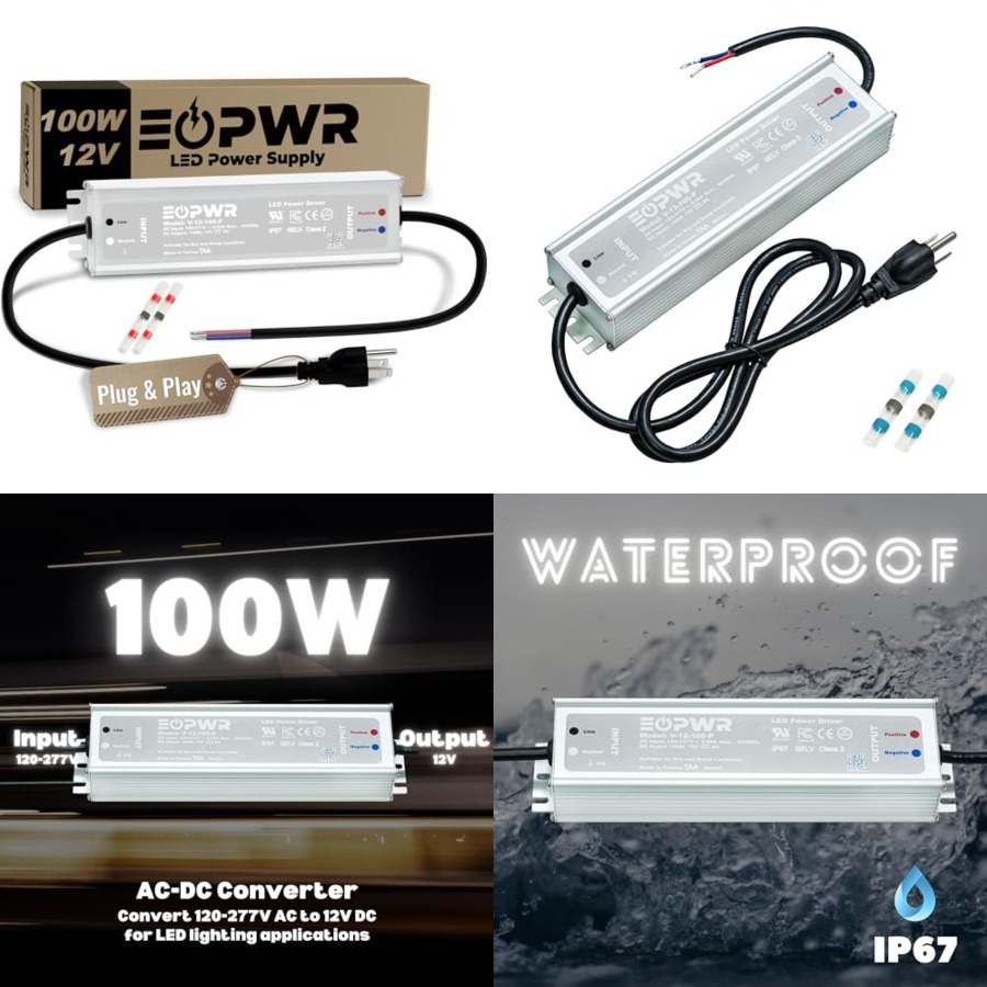 Ac Power Supply - LED 드라이버 방수 IP67 전원 공급