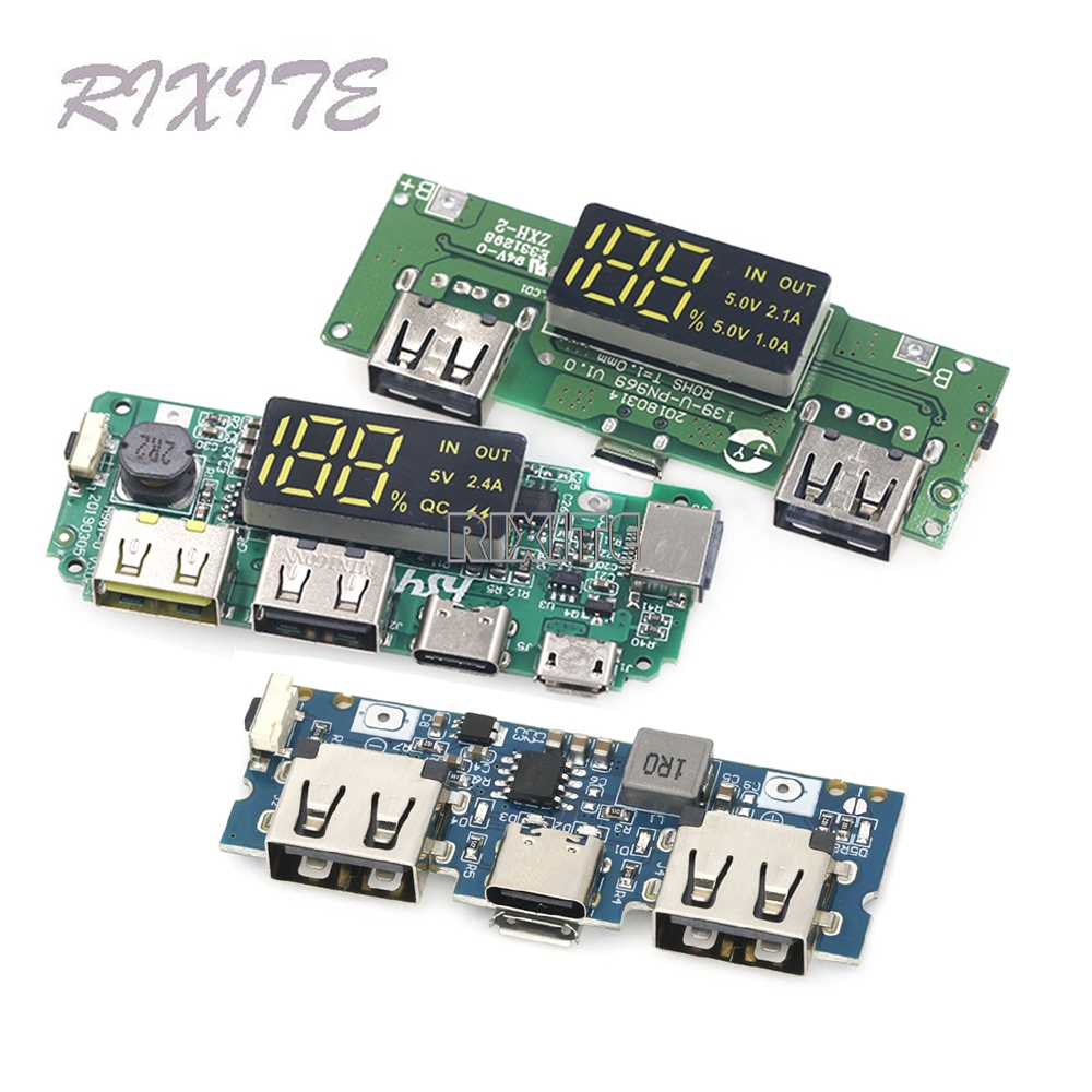 Modular Power Supply - 리튬 배터리 충전기 보드 LED 듀얼