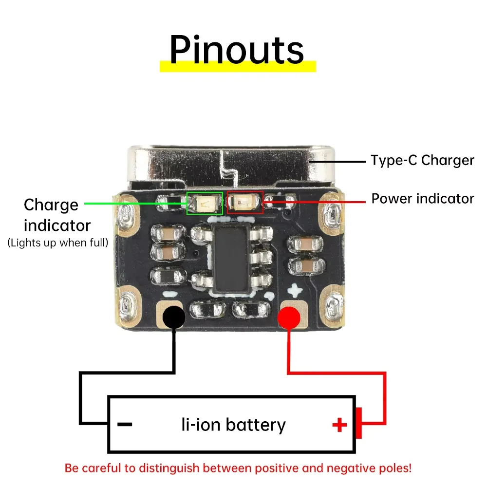 1-50PCS Type-C 18650 리튬 배터리 충전 - Modular Power Supply 리뷰 및 가격