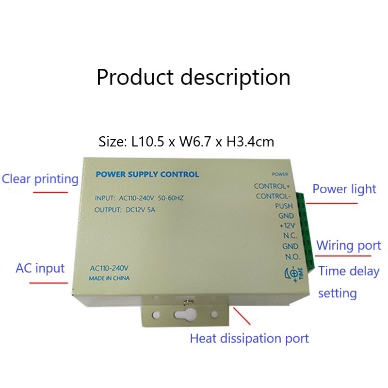 DC12V 5A 36W 전원 공급 장치 제어 넓은 전압 - Dc Power Supply 12V 리뷰 및 가격