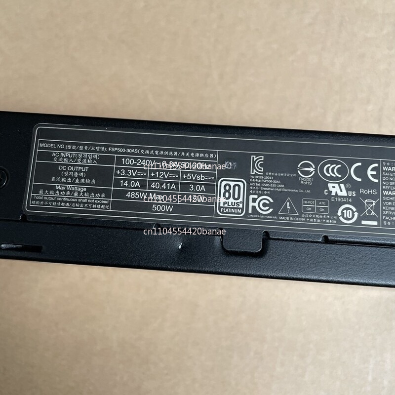 오리지널 FSP500-30AS 500W NUC9 전원  - Power Supply 500W 리뷰 및 가격