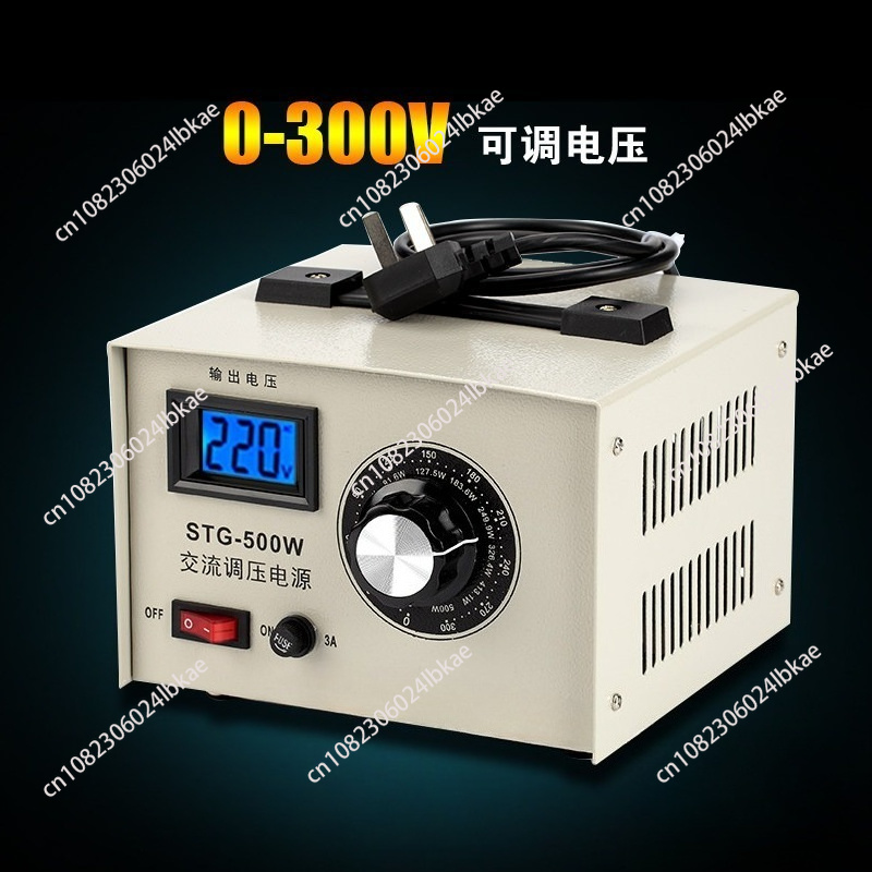 단상 전압 조정기 220v AC 조정 접촉식 0-300 - Power Supply 500W 리뷰 및 가격