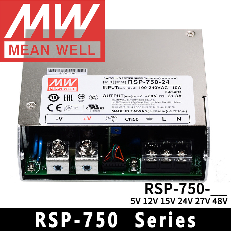 Mean Well RSP-750-5/12/15/24/2 - Power Supply 750W 리뷰 및 가격