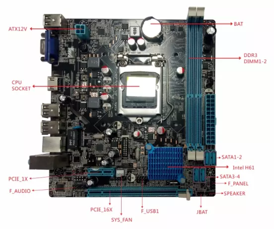 H61 ATX 전원 공급 장치 LGA1150 마더보드  - Atx Power Supply 리뷰 및 가격