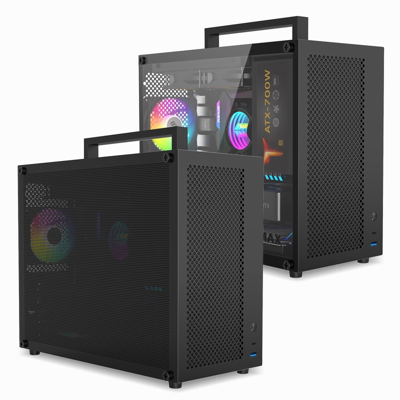 MAX 컴퓨터 케이스 게이밍 PC 섀시 지원 MATX/ - Psu Computer 리뷰 및 가격