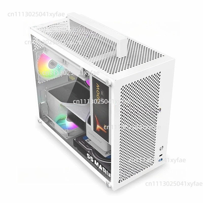 S5MAX 화이트 PC 케이스, MATX / 미니 IT - Psu Computer 리뷰 및 가격
